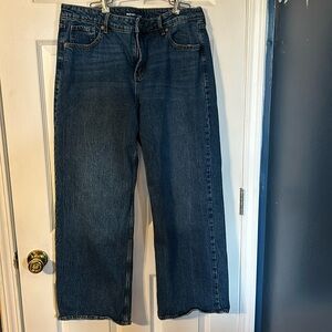 Wide leg size 16 jeans old navy